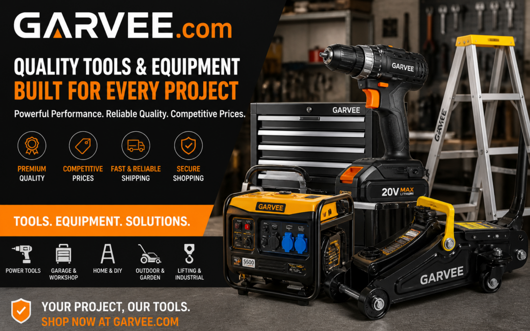 Garvee.com – Quality Tools, Equipment & Home Solutions at Competitive Prices