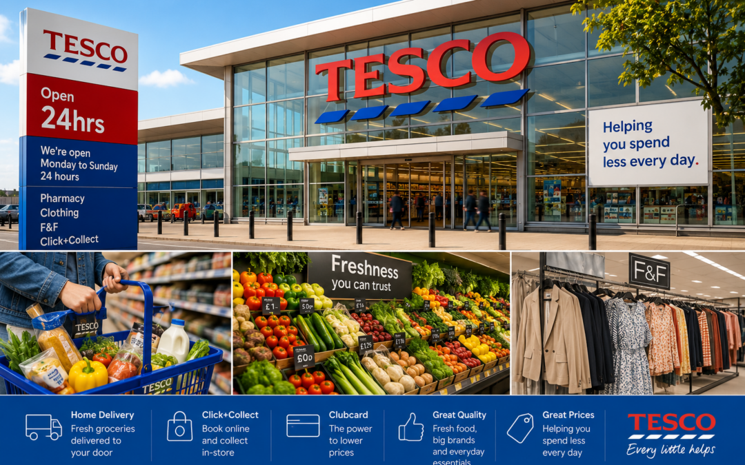 Tesco UK – Affordable Groceries, Fashion & Everyday Essentials Online
